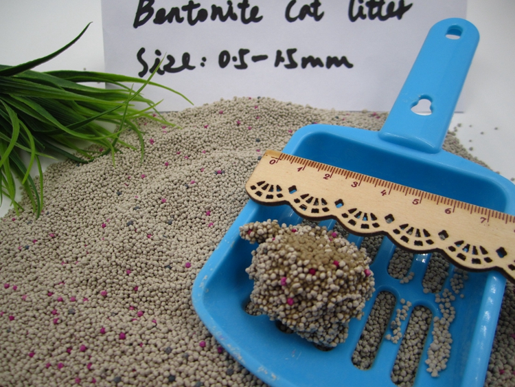 Clean Paws Popular Eco-friendly  Bentonite Cat litter0.5-1.5mm